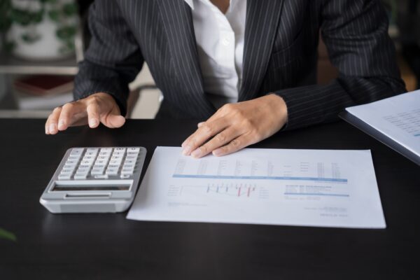 Business,man,auditor,or,internal,revenue,service,staff,checking,annual